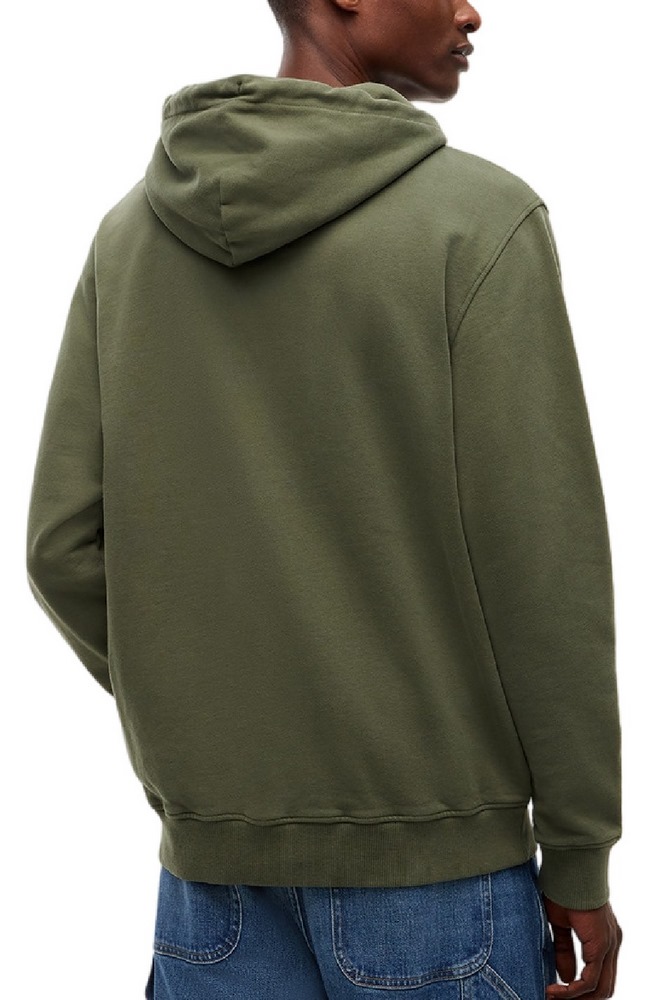 TOMMY JEANS REG DNA PLAY HOODIE ΜΠΛΟΥΖΑ ΦΟΥΤΕΡ ΑΝΔΡΙΚΗ MILITARY GREEN