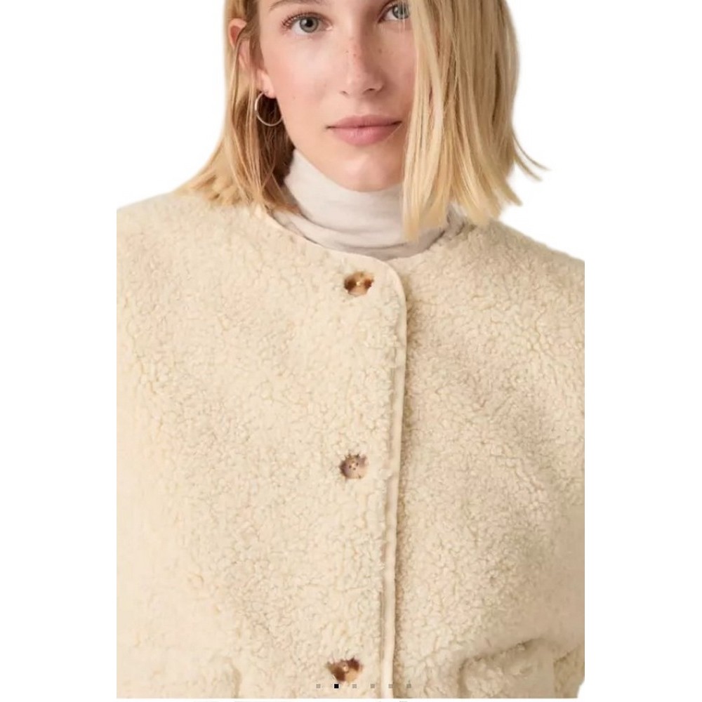 LEVIS REMA SHERPA VEST ΓΙΛΕΚΟ ΓΥΝΑΙΚΕΙΟ NEUTRALS