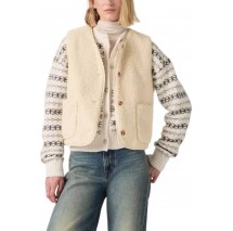 LEVIS REMA SHERPA VEST ΓΙΛΕΚΟ ΓΥΝΑΙΚΕΙΟ NEUTRALS