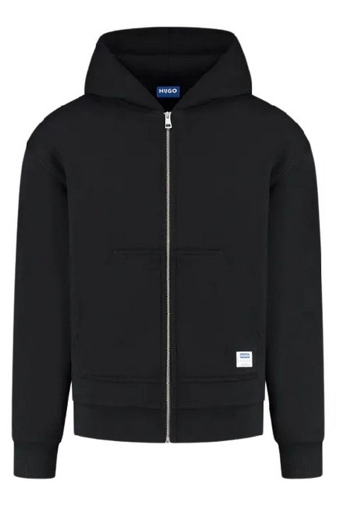 HUGO BOSS SWEATSHIRT NESTODI ΖΑΚΕΤΑ ΦΟΥΤΕΡ ΑΝΔΡΙΚΗ BLACK
