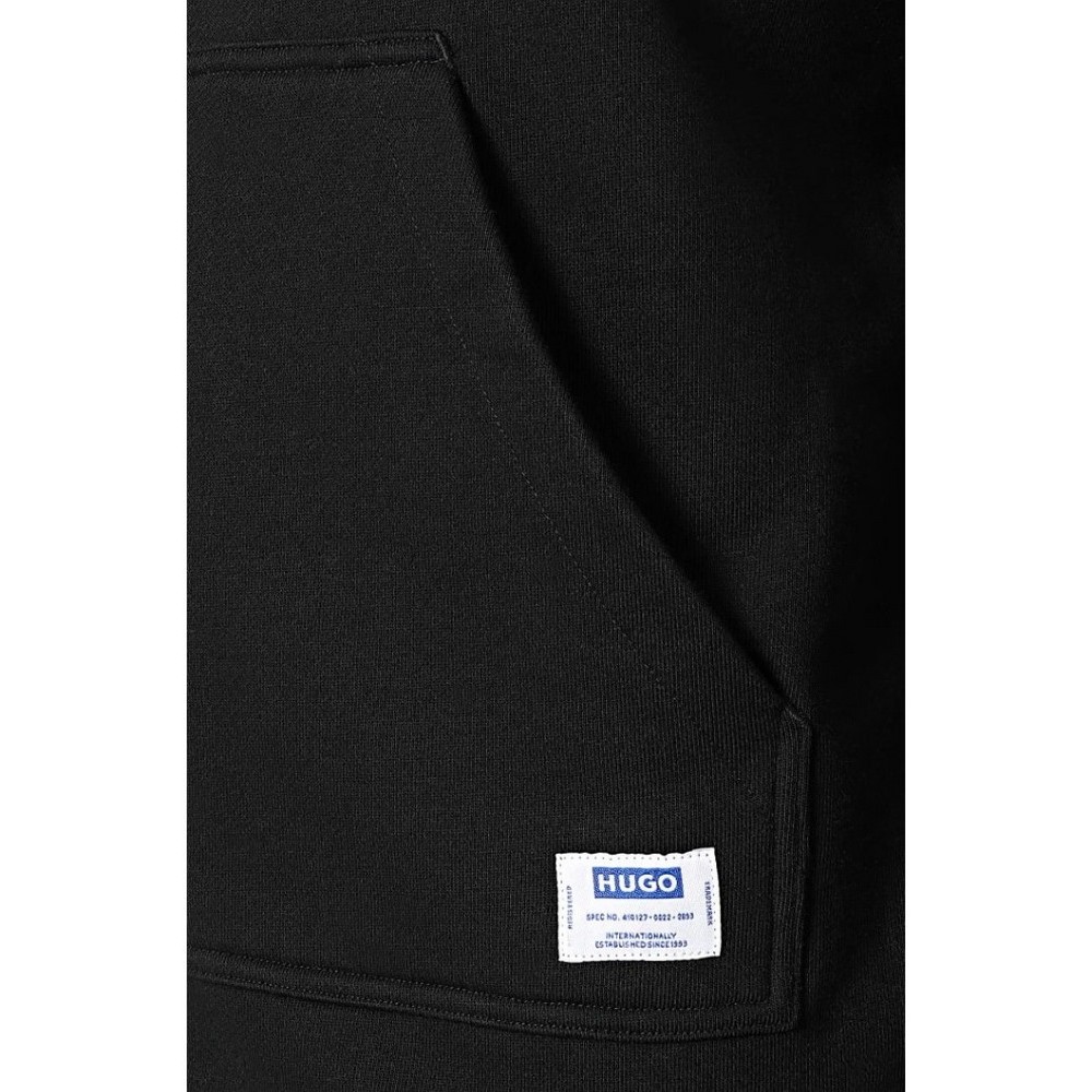 HUGO BOSS SWEATSHIRT NESTODI ΖΑΚΕΤΑ ΦΟΥΤΕΡ ΑΝΔΡΙΚΗ BLACK