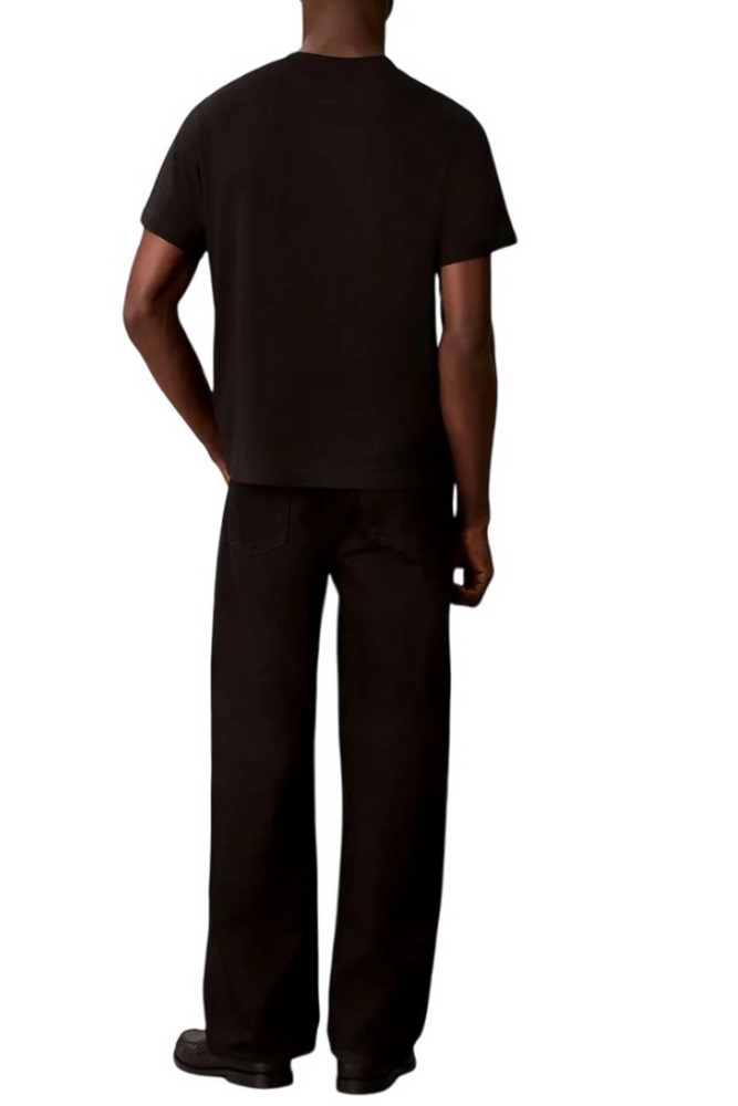 CALVIN KLEIN JEANS 20S EU CAPS FONT CLVIN KLEIN T-SHIRT ΜΠΛΟΥΖΑ ΑΝΔΡΙΚΗ BLACK
