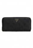 GUESS BLAKE SLG LARGE ZIP AROUND ΠΟΡΤΟΦΟΛΙ ΓΥΝΑΙΚΕΙΟ BLACK