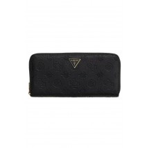 GUESS BLAKE SLG LARGE ZIP AROUND ΠΟΡΤΟΦΟΛΙ ΓΥΝΑΙΚΕΙΟ BLACK