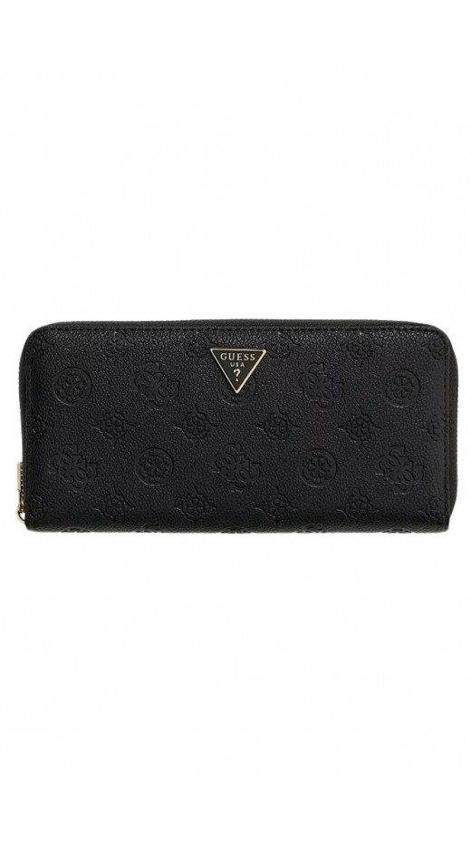 GUESS BLAKE SLG LARGE ZIP AROUND ΠΟΡΤΟΦΟΛΙ ΓΥΝΑΙΚΕΙΟ BLACK