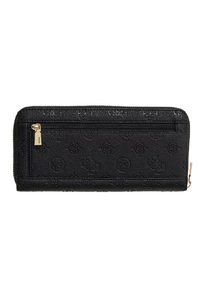 GUESS BLAKE SLG LARGE ZIP AROUND ΠΟΡΤΟΦΟΛΙ ΓΥΝΑΙΚΕΙΟ BLACK
