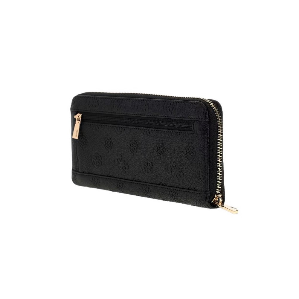 GUESS BLAKE SLG LARGE ZIP AROUND ΠΟΡΤΟΦΟΛΙ ΓΥΝΑΙΚΕΙΟ BLACK