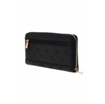 GUESS BLAKE SLG LARGE ZIP AROUND ΠΟΡΤΟΦΟΛΙ ΓΥΝΑΙΚΕΙΟ BLACK