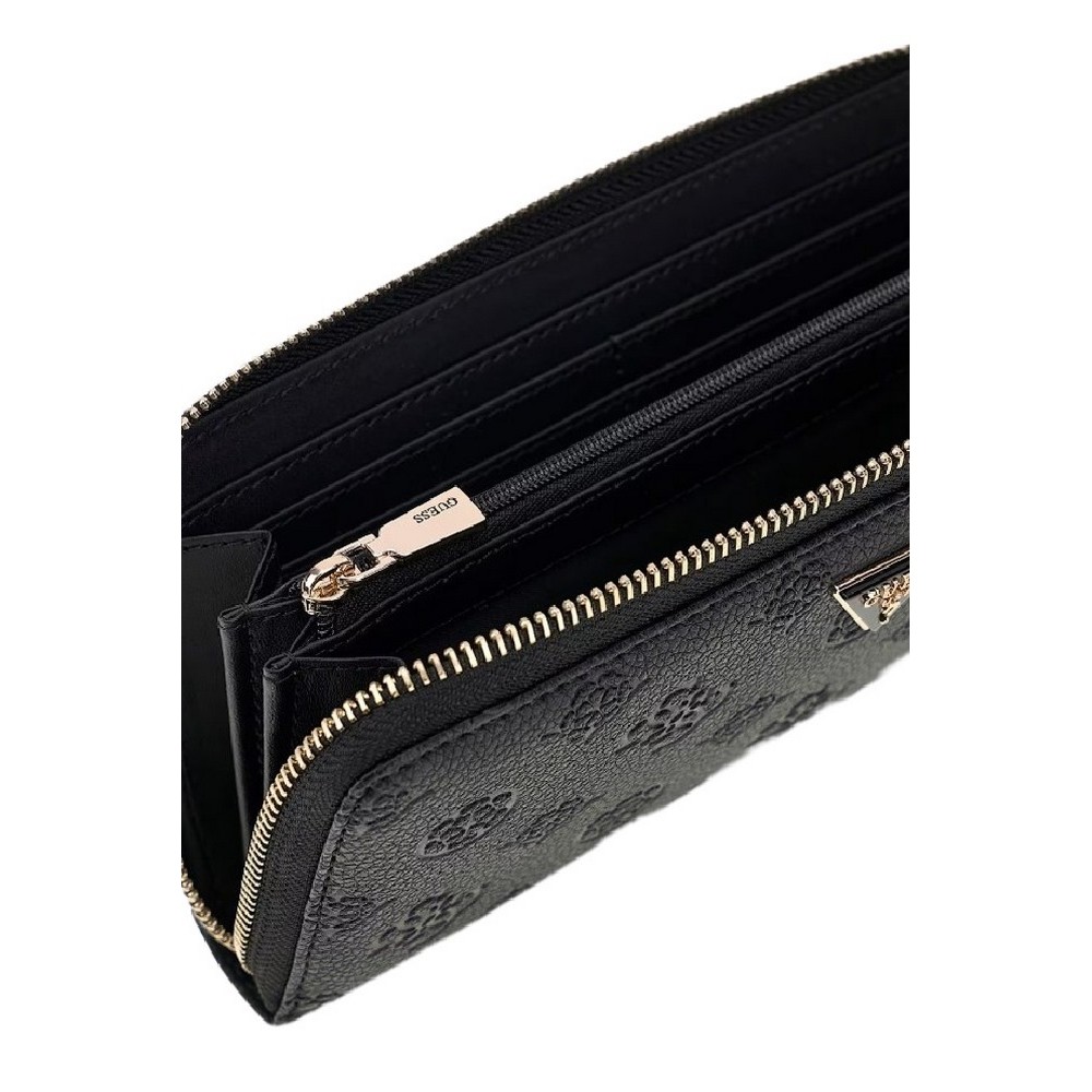 GUESS BLAKE SLG LARGE ZIP AROUND ΠΟΡΤΟΦΟΛΙ ΓΥΝΑΙΚΕΙΟ BLACK