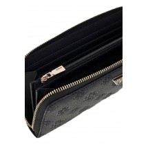 GUESS BLAKE SLG LARGE ZIP AROUND ΠΟΡΤΟΦΟΛΙ ΓΥΝΑΙΚΕΙΟ BLACK