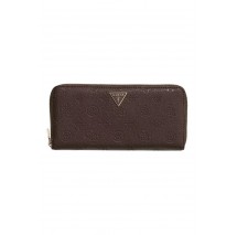 GUESS BLAKE SLG LARGE ZIP AROUND ΠΟΡΤΟΦΟΛΙ ΓΥΝΑΙΚΕΙΟ BROWN
