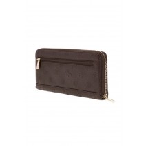 GUESS BLAKE SLG LARGE ZIP AROUND ΠΟΡΤΟΦΟΛΙ ΓΥΝΑΙΚΕΙΟ BROWN