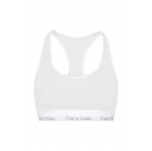 CALVIN KLEIN JEANS UNINED BRALETTE ΕΣΩΡΟΥΧΟ ΓΥΝΑΙΚΕΙΟ WHITE