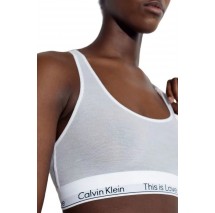 CALVIN KLEIN JEANS UNINED BRALETTE ΕΣΩΡΟΥΧΟ ΓΥΝΑΙΚΕΙΟ WHITE