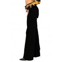 VERSACE JEANS COUTURE FLARE LOW WAIST STELLA RIC.VJC ΠΑΝΤΕΛΟΝΙ ΓΥΝΑΙΚΕΙΟ BLACK DENIM