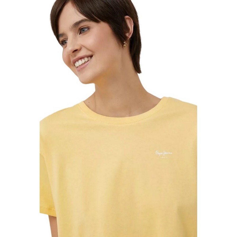 PEPE JEANS WIMANI T-SHIRT ΓΥΝΑΙΚΕΙΟ YELLOW