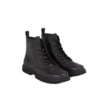 CALVIN KLEIN JEANS EVA MID LACEUP BOOT LTH ΠΑΠΟΥΤΣΙ ΑΝΔΡΙΚΟ BLACK