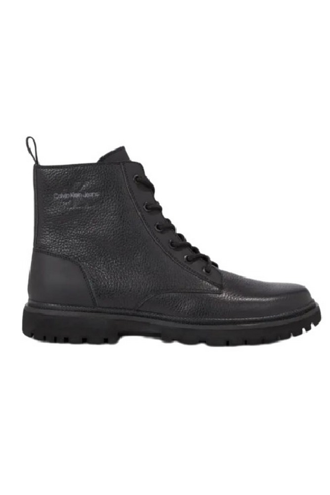 CALVIN KLEIN JEANS EVA MID LACEUP BOOT LTH ΠΑΠΟΥΤΣΙ ΑΝΔΡΙΚΟ BLACK