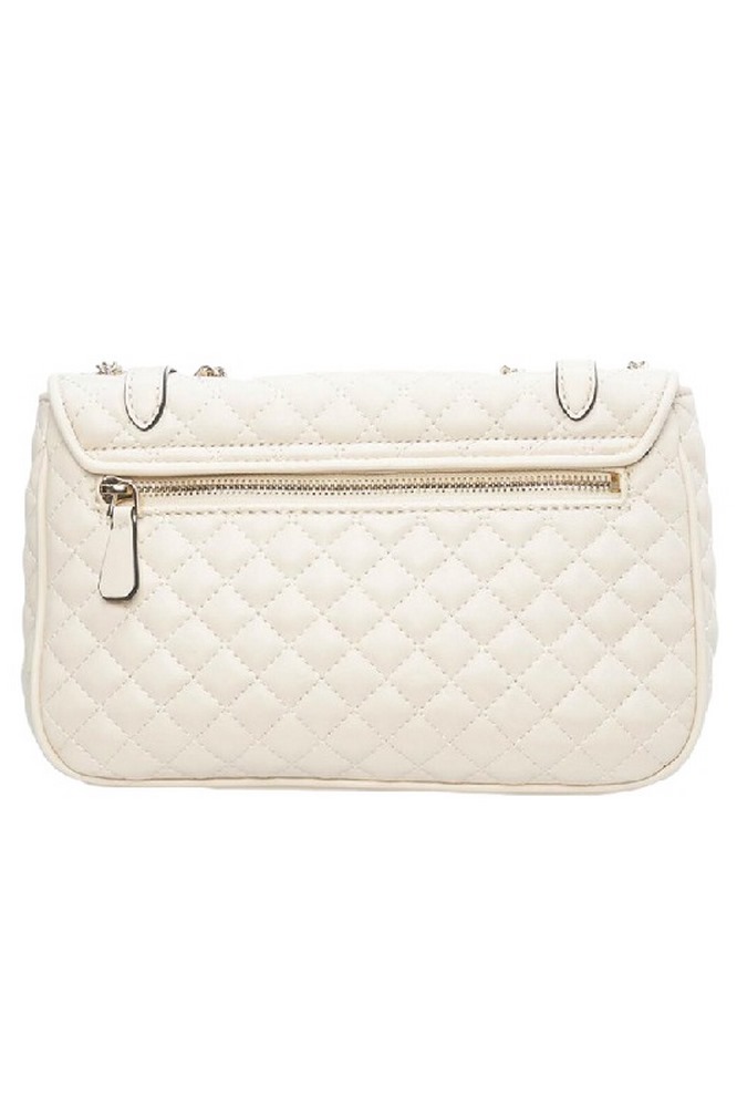 GUESS ADAM CONVERTIBLE XBODY FLAP ΤΣΑΝΤΑ ΓΥΝΑΙΚΕΙΑ ECRU