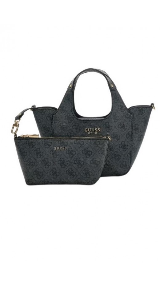 GUESS CALISTA 2 IN 1 MINI TOTE ΤΣΑΝΤΑ ΓΥΝΑΙΚΕΙΑ GREY