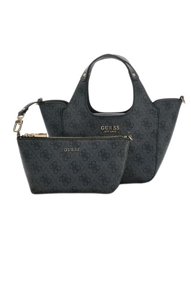 GUESS CALISTA 2 IN 1 MINI TOTE ΤΣΑΝΤΑ ΓΥΝΑΙΚΕΙΑ GREY