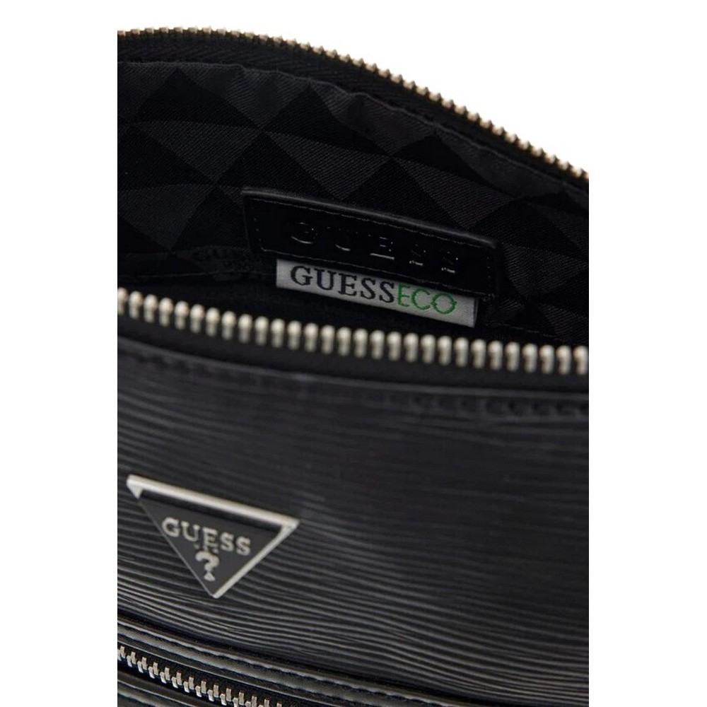 GUESS MILANO CROSSBODY 2 HMMIPWP6217 ΤΣΑΝΤΑ ΑΝΔΡΙΚΗ BLACK