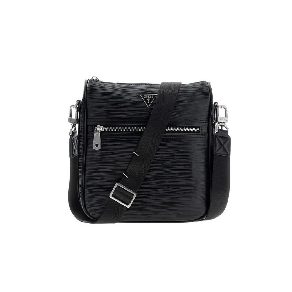GUESS MILANO CROSSBODY 2 HMMIPWP6217 ΤΣΑΝΤΑ ΑΝΔΡΙΚΗ BLACK