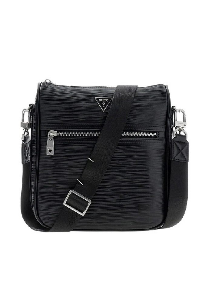GUESS MILANO CROSSBODY 2 HMMIPWP6217 ΤΣΑΝΤΑ ΑΝΔΡΙΚΗ BLACK