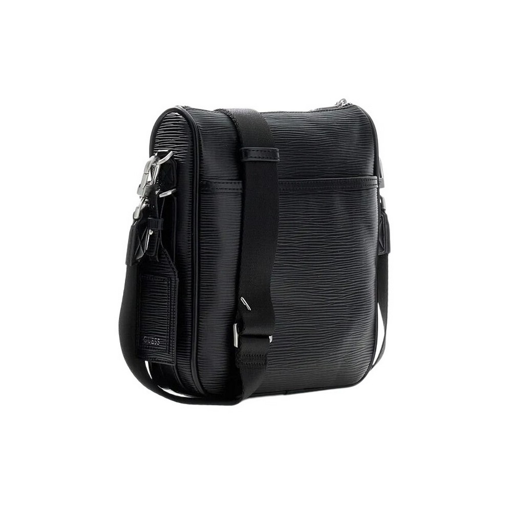 GUESS MILANO CROSSBODY 2 HMMIPWP6217 ΤΣΑΝΤΑ ΑΝΔΡΙΚΗ BLACK