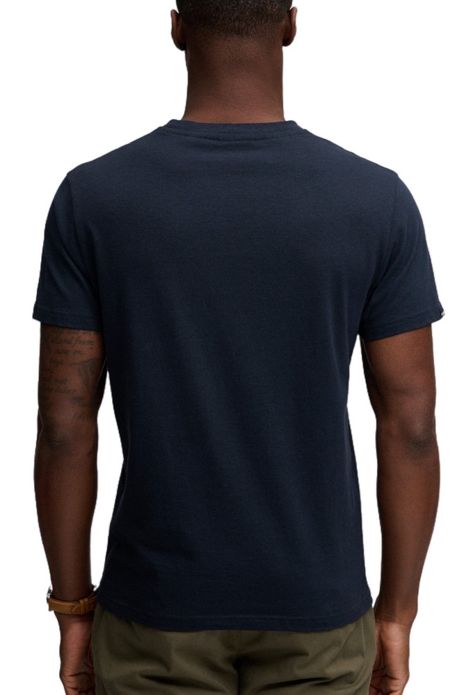 SUPERDRY ESSENTIAL COMPANY LOGO T-SHIRT ΜΠΛΟΥΖΑ ΑΝΔΡΙΚΗ DARK NAVY