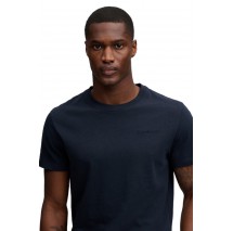 SUPERDRY ESSENTIAL COMPANY LOGO T-SHIRT ΜΠΛΟΥΖΑ ΑΝΔΡΙΚΗ DARK NAVY