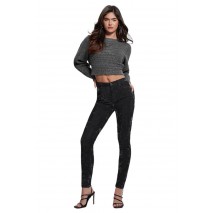 GUESS 1981 SKINNY ΠΑΝΤΕΛΟΝΙ ΓΥΝΑΙΚΕΙΟ BLACK