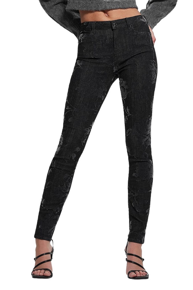 GUESS 1981 SKINNY ΠΑΝΤΕΛΟΝΙ ΓΥΝΑΙΚΕΙΟ BLACK