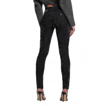 GUESS 1981 SKINNY ΠΑΝΤΕΛΟΝΙ ΓΥΝΑΙΚΕΙΟ BLACK