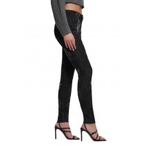 GUESS 1981 SKINNY ΠΑΝΤΕΛΟΝΙ ΓΥΝΑΙΚΕΙΟ BLACK