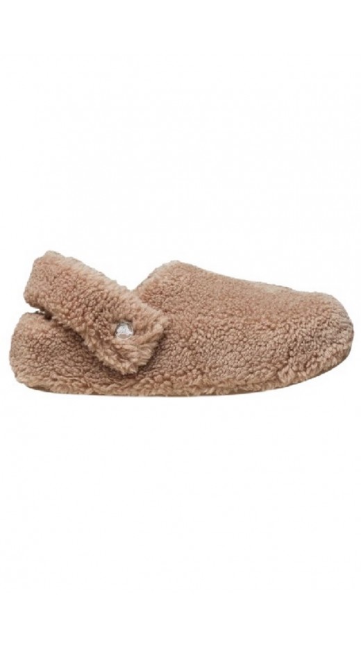 CROCS CLASSIC COZZZY SLIPPER ΠΑΝΤΟΦΛΑ UNISEX LATTE