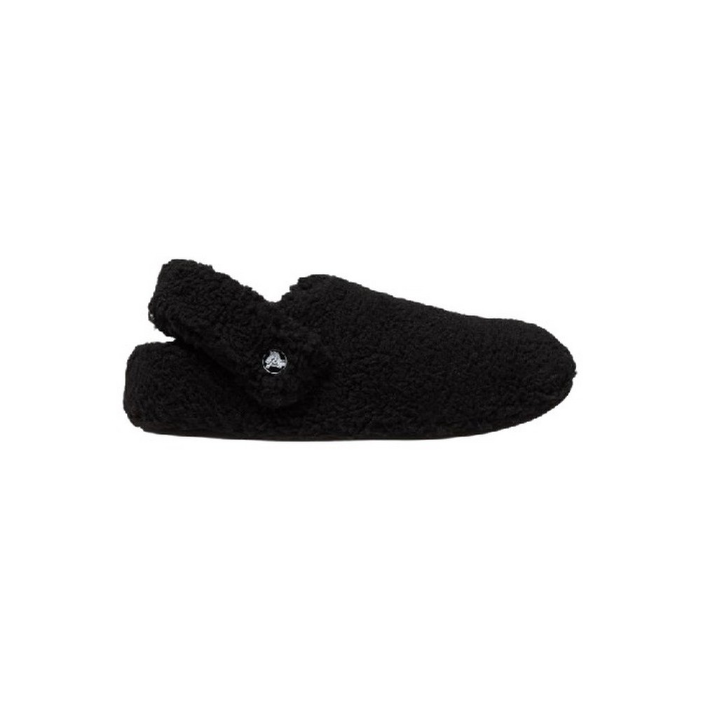 CROCS CLASSIC COZZZY SLIPPER ΠΑΝΤΟΦΛΑ UNISEX BLACK