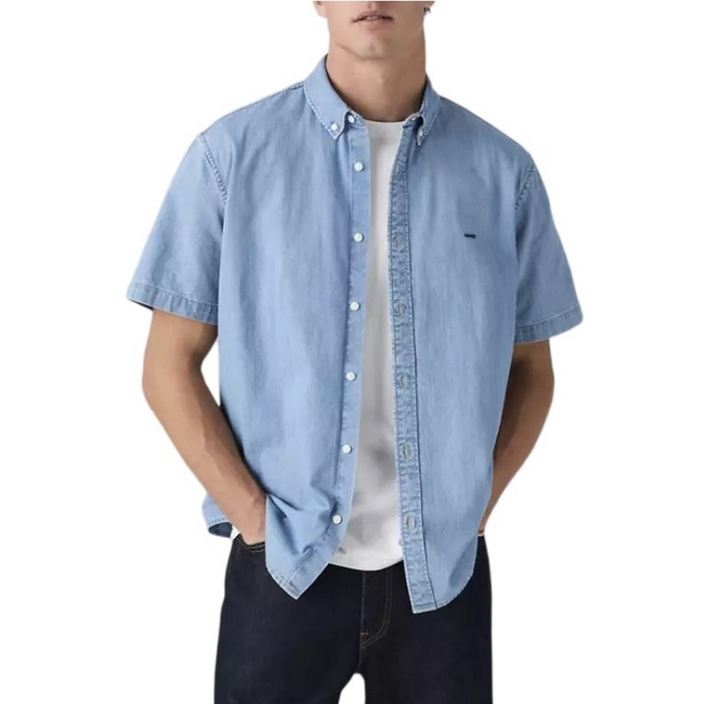 LEVIS AUTHENTIC BUTTON DOWN ΠΟΥΚΑΜΙΣΟ ΑΝΔΡΙΚΟ DENIM LIGHT