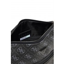 GUESS MILANO CROSSBODY 2 HMMILOP5417 ΤΣΑΝΤΑ ΑΝΔΡΙΚΗ BLACK/GREY