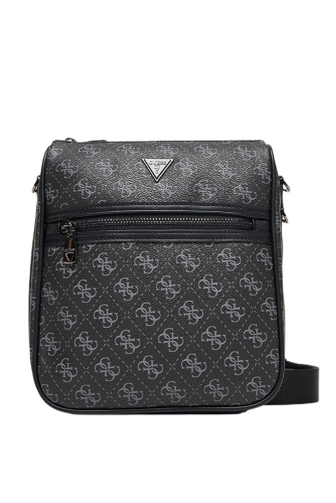 GUESS MILANO CROSSBODY 2 HMMILOP5417 ΤΣΑΝΤΑ ΑΝΔΡΙΚΗ BLACK/GREY