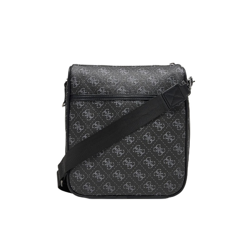 GUESS MILANO CROSSBODY 2 HMMILOP5417 ΤΣΑΝΤΑ ΑΝΔΡΙΚΗ BLACK/GREY