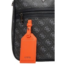 GUESS MILANO CROSSBODY 2 HMMILOP5417 ΤΣΑΝΤΑ ΑΝΔΡΙΚΗ BLACK/GREY