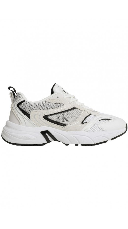 CALVIN KLEIN JEANS RETRO TENNIS SU-MESH W ΠΑΠΟΥΤΣΙ ΓΥΝΑΙΚΕΙΟ BLACK/WHITE