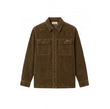 CALVIN KLEIN JEANS CORDUROY EASY OVERSHIRT ΠΟΥΚΑΜΙΣΟ ΑΝΔΡΙΚΟ OLIVE