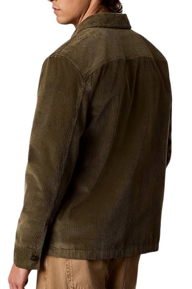CALVIN KLEIN JEANS CORDUROY EASY OVERSHIRT ΠΟΥΚΑΜΙΣΟ ΑΝΔΡΙΚΟ OLIVE