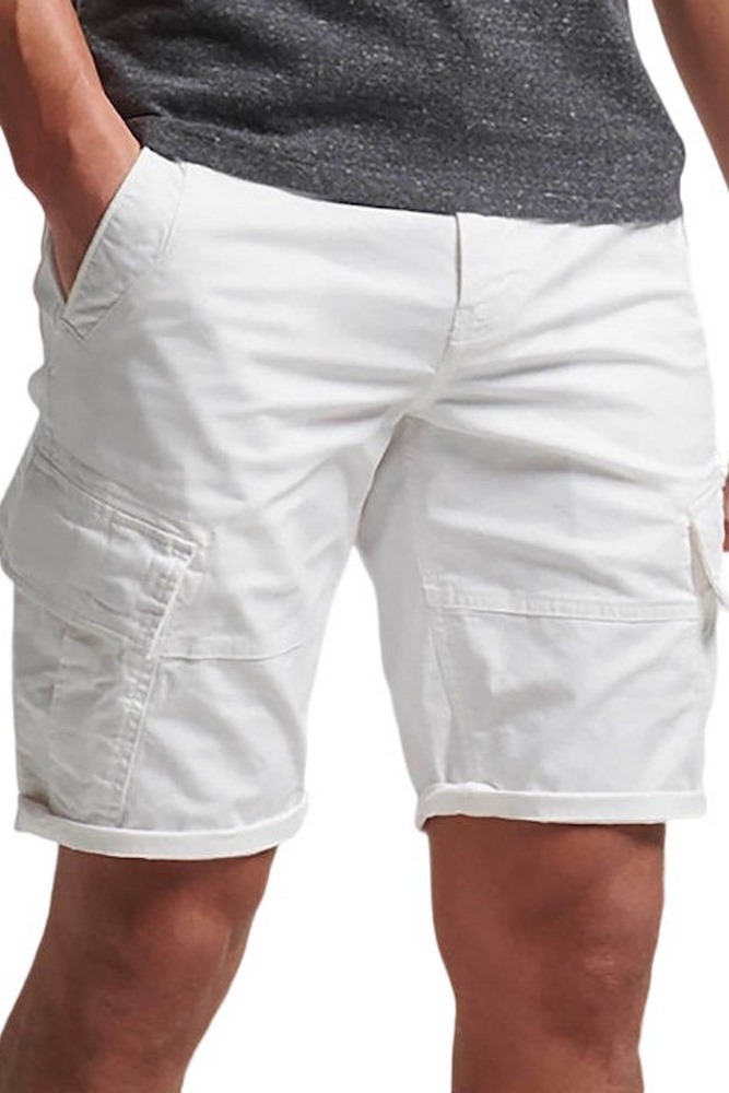 SUPERDRY VINTAGE CORE CARGO SHORT ΒΕΡΜΟΥΔΑ ΑΝΔΡΙΚΗ WHITE