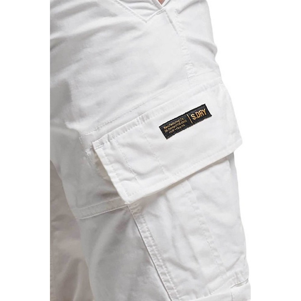 SUPERDRY VINTAGE CORE CARGO SHORT ΒΕΡΜΟΥΔΑ ΑΝΔΡΙΚΗ WHITE