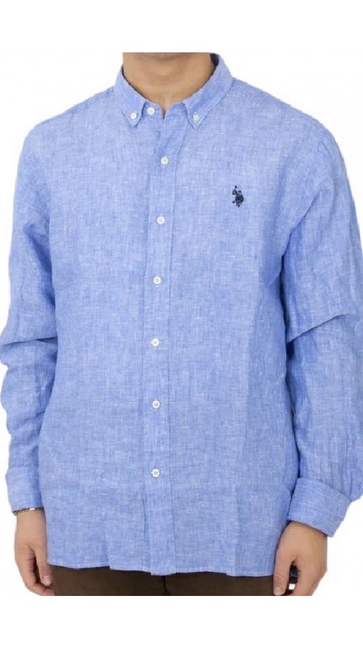 U.S POLO ASSN ALEN 50816 ΠΟΥΚΑΜΙΣΟ ΑΝΔΡΙΚΟ BLUE