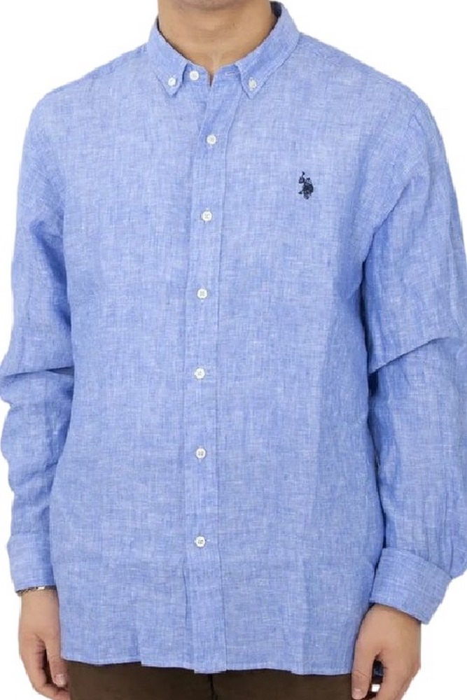 U.S POLO ASSN ALEN 50816 ΠΟΥΚΑΜΙΣΟ ΑΝΔΡΙΚΟ BLUE