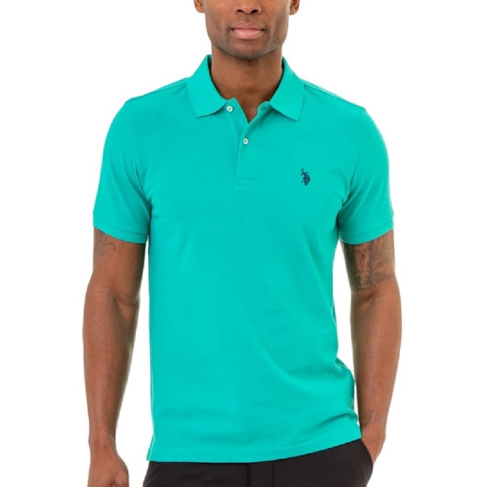 U.S POLO ASSN  41029 POLO T-SHIRT ΜΠΛΟΥΖΑ ΑΝΔΡΙΚΗ PETROL